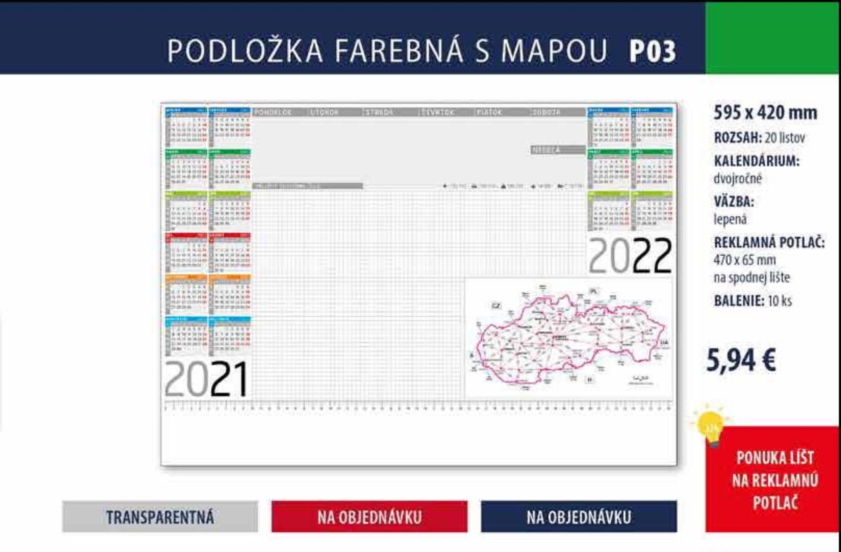 Viacmesačn&eacute; a pl&aacute;novacie kalend&aacute;re - Pl&aacute;novacie n&aacute;stenn&eacute;