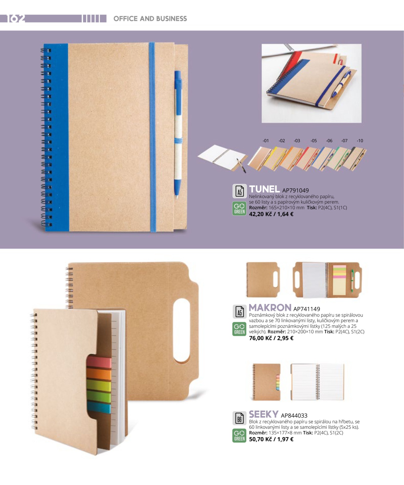 Stolové podložky a poznámkové bloky - Poznámkové bloky