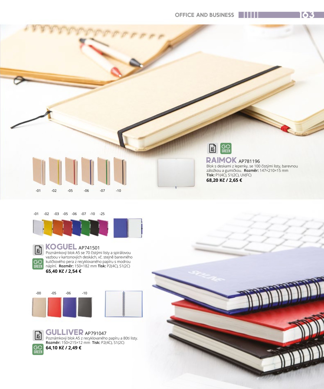 Stolové podložky a poznámkové bloky - Poznámkové bloky