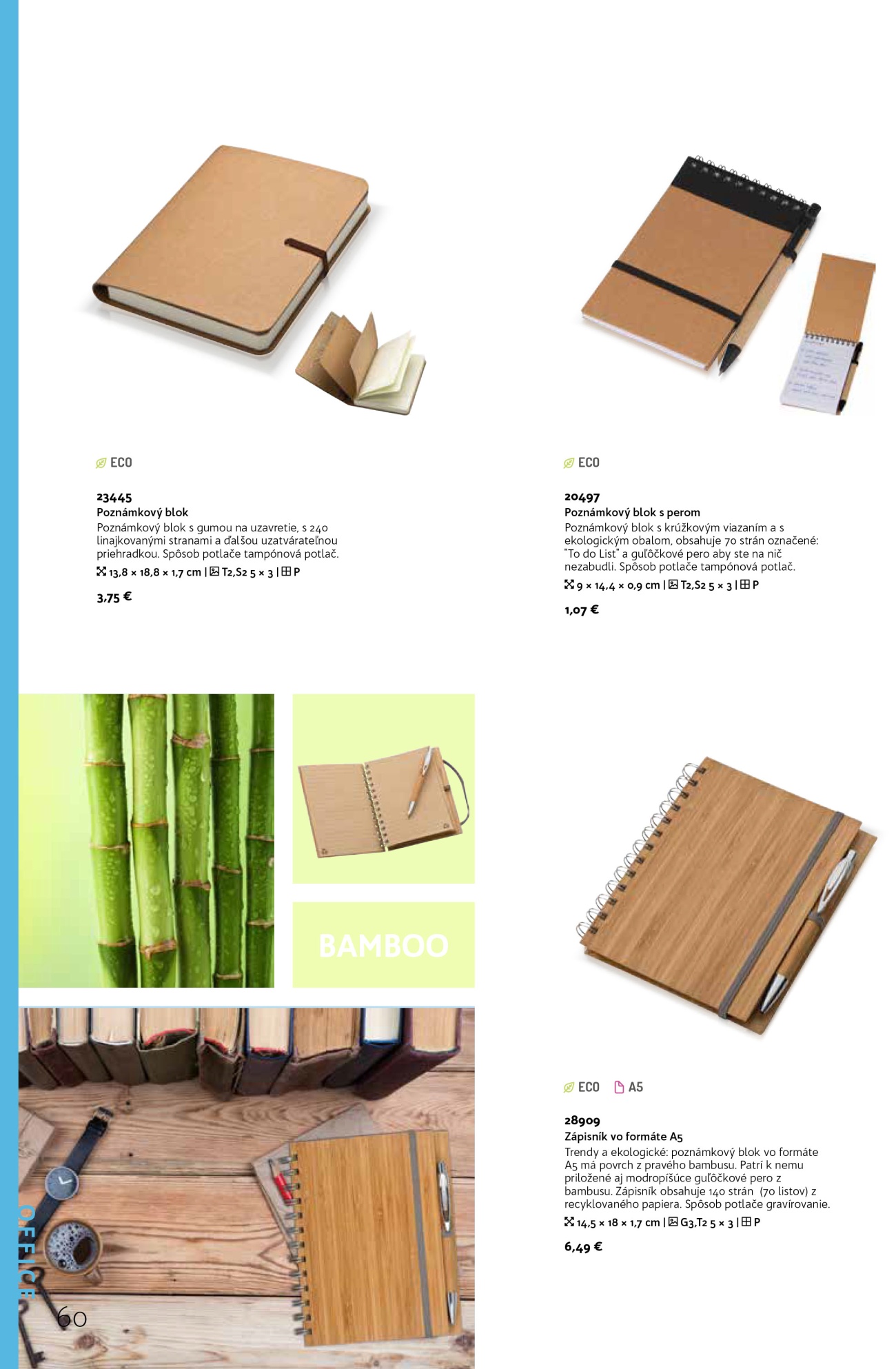 Stolové podložky a poznámkové bloky - Poznámkové bloky