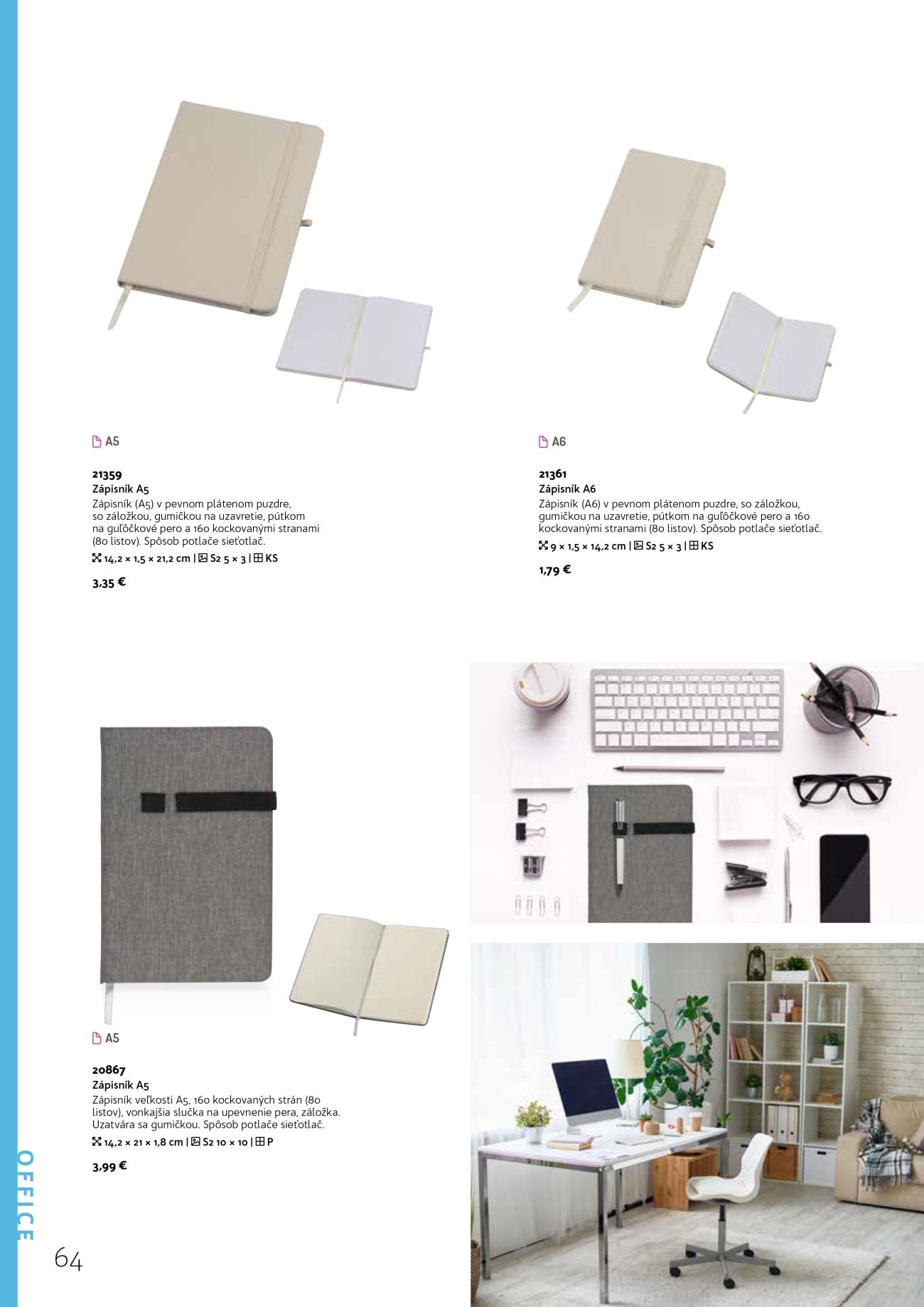 Stolové podložky a poznámkové bloky - Poznámkové bloky