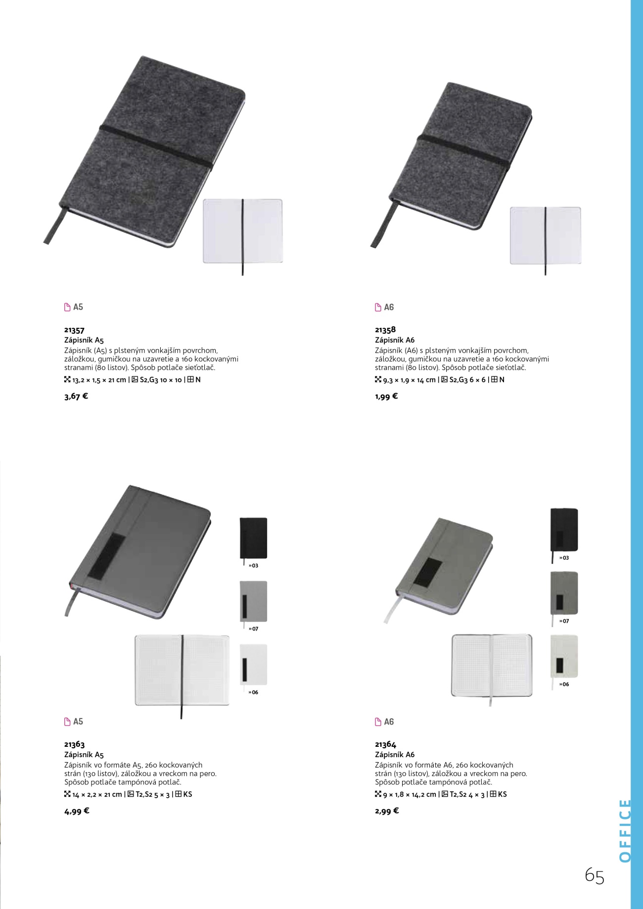 Stolové podložky a poznámkové bloky - Poznámkové bloky