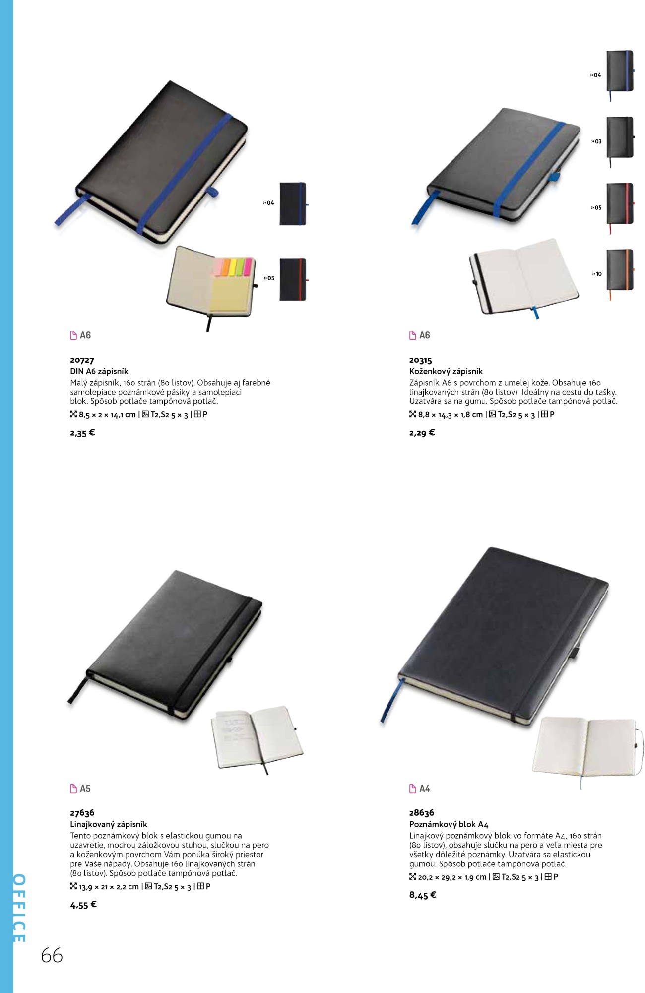 Stolové podložky a poznámkové bloky - Poznámkové bloky