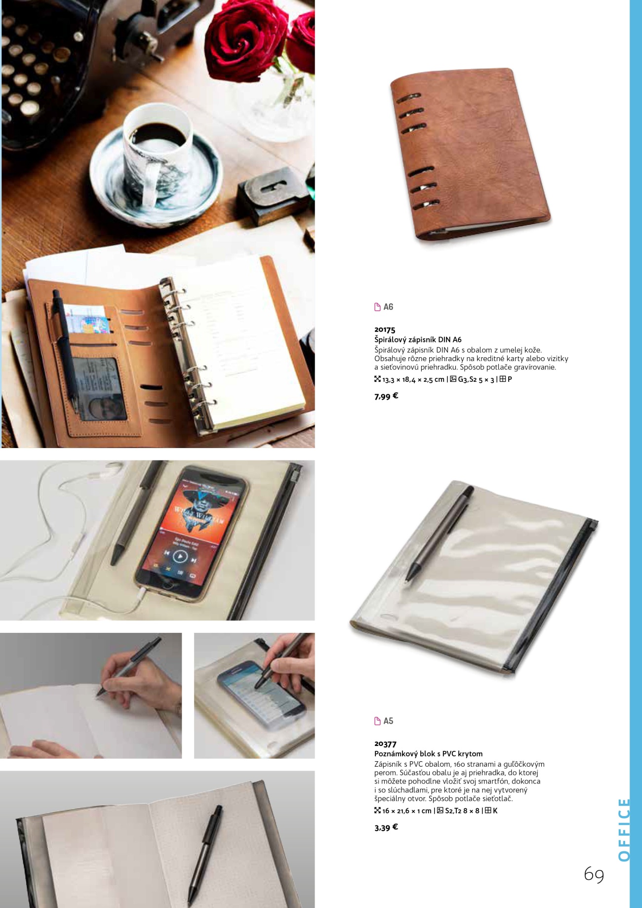 Stolové podložky a poznámkové bloky - Poznámkové bloky